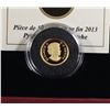Image 3 : 2013 CANADIAN 50CENT FINE GOLD (99.99%) BALD EAGLE