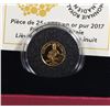 Image 2 : 2017 CANADIAN PURE GOLD (99.99%) PREDATOR VS. PREY