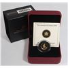 Image 1 : 2010 CANADIAN 1/25-OZ PURE GOLD (99.99%) RCMP COIN