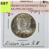 Image 1 : 1964 AMERICAN KENNEDY HALF DOLLAR (90% SILVER)