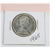 Image 2 : 1965 CANADIAN 50 CENT COIN (80% SILVER)
