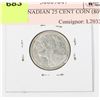 Image 1 : 1963 CANADIAN 25 CENT COIN (80% SILVER)