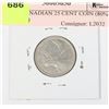 Image 1 : 1943 CANADIAN 25 CENT COIN (80% SILVER)