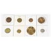 Image 1 : LOT OF 5 VARIOUS OLD COINS AND TOKENS ETC.