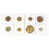 Image 2 : LOT OF 5 VARIOUS OLD COINS AND TOKENS ETC.