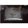 Image 2 : ETCHED GLASS STEMWARE & PLATTER (3 PCS)