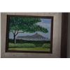 Image 2 : FRAMED OIL PAINTING; DIAMOND HEAD; SIGNED