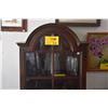 Image 2 : QUEEN ANNE STYLE WOOD CABINETS (PAIR)