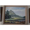 Image 2 : FRAMED OIL ON CANVAS, "OLOMANA"; SIGNED TAKEO NAGAMORI (28" X 24")