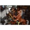Image 2 : COLLECTION OF HORSE STATUARY (1 LALIQUE) (16 PCS)