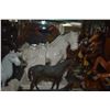 Image 4 : COLLECTION OF HORSE STATUARY (1 LALIQUE) (16 PCS)