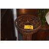 Image 2 : VICTORIAN IRON WIRE PLANT STAND (35 3/8" X 13 1/2")
