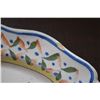Image 8 : COLLECTION OF HENRIOT QUIMPER POTTERY TRAYS, PLATE, DISHES & EGG HOLDERS (7 PCS) (DOES NOT INCLUDE S