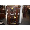Image 1 : WOODEN DISPLAY CASE W/PLEXI GLASS
