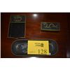Image 1 : CLOISONNE DESK ACCESSORIES W/DRAGON MOTIF (3 PCS)