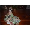 Image 2 : JAPANESE SHUNGA FIGURE (REPAIRED) & PORCELAIN SATSUMA GEISHA (2 PCS)