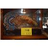 Image 1 : JAPANESE NAN BAN SHIP PLATE, CHINOISERIE FANS (1 W/CASE) (3 PCS)