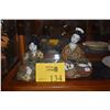 Image 1 : PORCELAIN SATSUMA GEISHAS (APPROX 7") (2 PCS)