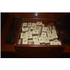 Image 2 : MAHJONG GAME CHIPS W/BOX (144 CHIPS)