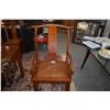 Image 3 : CHINESE ROSEWOOD TABLE W/2 LEAVES & 10 MING STYLE CHAIRS, ARTFIELD HONG KONG