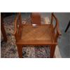 Image 4 : CHINESE ROSEWOOD TABLE W/2 LEAVES & 10 MING STYLE CHAIRS, ARTFIELD HONG KONG