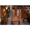 Image 7 : CHINESE ROSEWOOD TABLE W/2 LEAVES & 10 MING STYLE CHAIRS, ARTFIELD HONG KONG