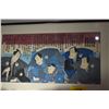 Image 2 : FRAMED JAPANESE PRINT (34 1/2" X 21 1/4")
