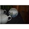 Image 2 : COLLECTION OF ROYAL COPENHAGEN TEAPOTS, PITCHER, TRAY, PEDESTAL BOWL, SALT & PEPPER SHAKERS (9 PCS)
