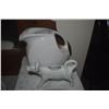 Image 2 : WHITE FIESTA PITCHER, FIESTA COVERED CASSEROLE , PLATTER, VILLEROY & BOCH MANOIR ROUND COVERED VEGET