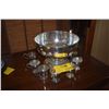 Image 2 : PUNCHBOWL W/CUPS (EP NICKEL SILVER) (10 PCS)