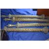 Image 2 : VINTAGE BRASS STANCHIONS (4 PCS)