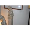 Image 2 : CHINESE CERAMIC FOO DOG & FIGURES ON POST FROM XIAN (PAIR)