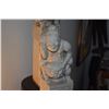 Image 3 : CHINESE CERAMIC FOO DOG & FIGURES ON POST FROM XIAN (PAIR)