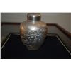 Image 2 : STERLING NUT TRAYS, TEA CADDY & JAPANESE CIGARETTE CASE (323 G) (4 PCS)