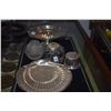 Image 2 : STERLING BASKET, SHELL DISH, STAMP DISPENSER & STERLING & GLASS JAR (347 G) (5 PCS)