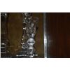 Image 2 : FRENCH CRYSTAL "SERVERS" (1 CHIP) & WATERFORD CRYSTAL CANDLESTICK HOLDERS (3 PCS)