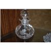 Image 2 : COLLECTION OF CRYSTAL & GLASS PERFUME BOTTLES (5 PCS)