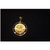 Image 2 : 14K 10 DOLLAR GOLD COIN PENDANT