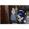 Image 2 : COLLECTION OF ROYAL COPENHAGEN VASES, DISHES & FIGURINE (16 PCS) (DOES NOT INCLUDE STAND)