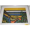 Image 1 : FRAMED SERIGRAPH, POINT LOBOS, PART OF THE GOLDEN GATE "SUITE" OF 6 SERIGRAPH, 86/125 (37 1/4" X 29 