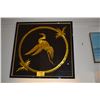 Image 1 : LARGE FRAMED ORIGAMI LONG LIFE CRANE