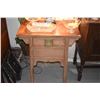 Image 2 : CHINESE HUALI WINE TABLE, MING STYLE W/1 DRAWER (27 3/4" X 18 3/4" X 31 1/4")
