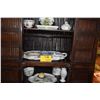 Image 1 : ASSORTED PLATES, COVERED JARS, TRAY, SPOONS, VASE, CUP, ETC. (16 PCS)