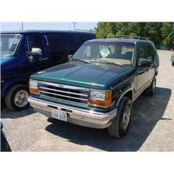  1991 FORD EXPLORER - 25,096 (5-Digit)