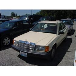  1988 MERCEDES-BENZ 190 - 93,020 Exmt