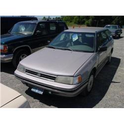  1990 SUBARU LEGACY - 125,574 Exmt