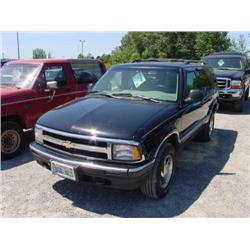  1996 CHEVROLET BLAZER-V6 - 127,927 Act