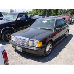  1986 MERCEDES-BENZ 190 - 95,290 Exmt