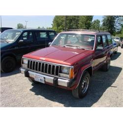  1985 JEEP CHEROKEE-6 CYL. - 184,988 Exmt