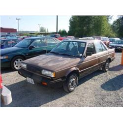  1988 NISSAN SENTRA - 132,375 Exmt